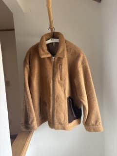 KOOI 20aw SHAGGY WOOL JKT -BEIGE-オーバーサイズ - メルカリ