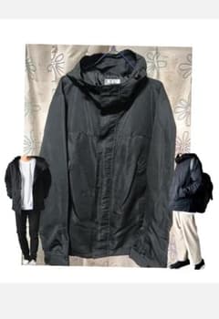 Rocky Monroe タスラン加工 マウンテンパーカー ブラック 黒 LL