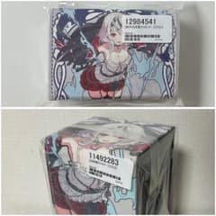沙花叉 クロヱ】クロエ 合皮製 デュアル デッキケース ミュシャ風