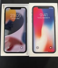 iPhone X Space Gray 256 GB SIMフリーのサムネイル