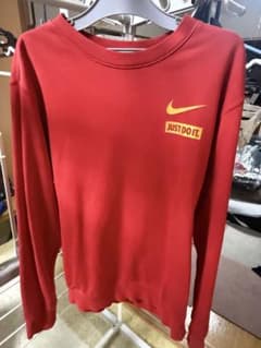 NIKE スウェット トレーナー レッド JUST DO ITのサムネイル