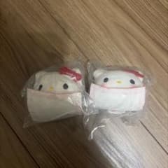 マスコットぬいぐるみ 肉まん風 ハローキティのサムネイル