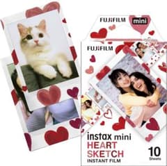 FUJIFILM instax mini HEART SKETCH 10枚のサムネイル