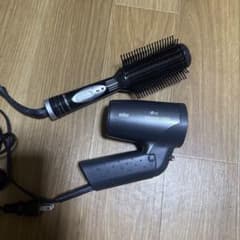 CREATE ION ブラシアイロン & BRAUN ドライヤー セット