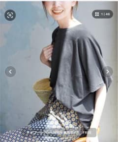 スローブイエナ　リネンカットソーのサムネイル