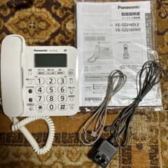 Panasonic 電話機　VE-GZ218 親機のみのサムネイル