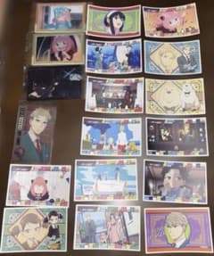SPY×FAMILY カード＆ステッカー18枚セットのサムネイル