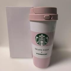 スタバ ジェラピケ ボーダーステンレスボトル ソフトピンク - メルカリ