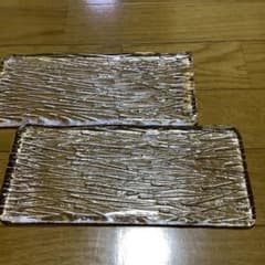 カガミクリスタル　長皿2枚　新品未使用のサムネイル