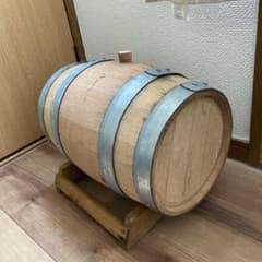 おざきち様　アメリカンオーク　木樽　約12L   3ガロンのサムネイル