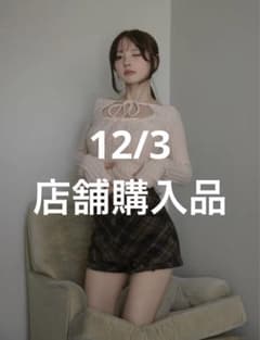 andmary Ribbon check mini pants Sサイズ S - メルカリ