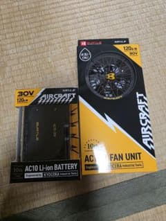 値引き不可　バートル30v エアクラフトのサムネイル