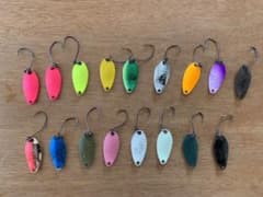 【送料無料】　菅釣り　トラウト　ロデオクラフトNOA1.4g 17個セットのサムネイル