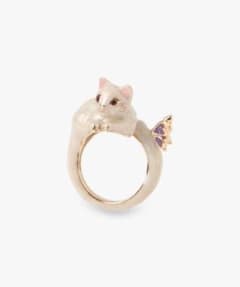 ANNA SUI / 안나 수이 / 고양이 모티브 링 / 반지