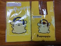 えりりんごさん専用!! ポムポムプリン フェイスタオル ニットバッグ 2点セットのサムネイル
