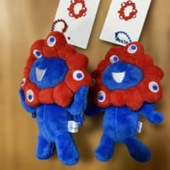 大阪関西万博 ミャクミャクボールチェーンマスコット ぬいぐるみ