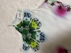 花柄プリント ロングワンピース ノースリーブのサムネイル