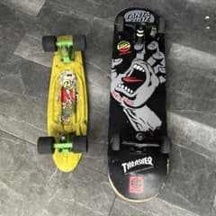 SANTA CRUZ THRASHER スケートボード - メルカリ