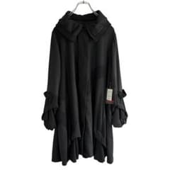 未使用タグ付 EIKO KONDO エイココンドウ 異素材 ロングコート L相当 