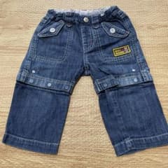 MIKI HOUSE ダークブルー カジュアルパンツのサムネイル