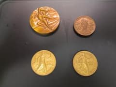 オリンピック 東京五輪1964 ミュンヘン五輪1972 メダル4種 岡本太郎 他のサムネイル