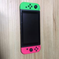 Nintendo Switch 本体 グリーン/ピンク - メルカリ