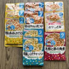 離乳食　レトルト　10点セットのサムネイル