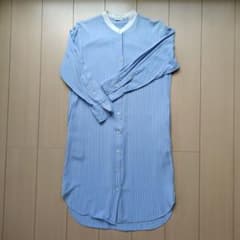 【UNIQLO× JW Anderson】ストライプ ロング シャツ ワンピースのサムネイル