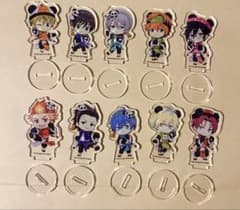 아이돌 마스터 SideM 아크릴 쁘띠 스탠드 전 10 종 세트