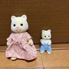 シルバニアファミリー 初期 クリームネコ 海外版 - メルカリ