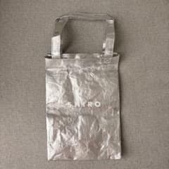SHIRO ショップ袋 シルバーのサムネイル