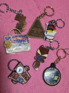 ファンシー絵みやげ 昭和レトロ キーホルダーセットのサムネイル