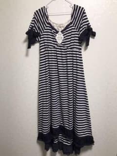 axes femme＊マリンボーダーマキシワンピース★フィッシュテールのサムネイル