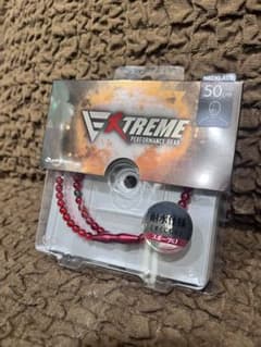 ファイテンRAKUWA EXTREME クリスタルタッチ　レッド　50cmのサムネイル
