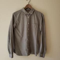 無印良品　シャツ　L　グレー　MUJILABOのサムネイル