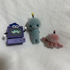 教育番組　フロッキーフィギュア 3点セットのサムネイル