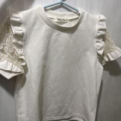 Dreamy Minx 半袖トップス ホワイト レースフリルのサムネイル