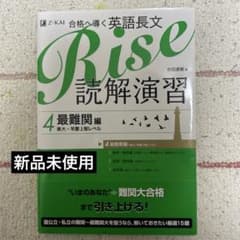 合格へ導く英語長文Rise 読解演習4.最難関編のサムネイル