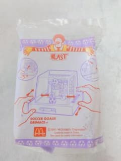 マクドナルド ハッピーセット サッカー グリマス 未開封のサムネイル