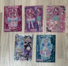 名探偵プリキュア キラキラ クリアカード 5枚セットのサムネイル