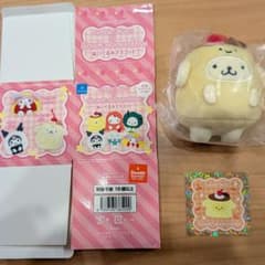 にっこりーノ サンリオ ぬいぐるみマスコット ポムポムプリンのサムネイル