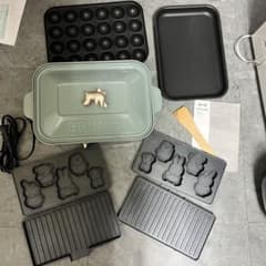 BRUNO ブルーノ ムーミン コンパクト ホットプレート boe059 - メルカリ