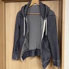 シーグリーン　オニワッフルパーカー　ネイビーのサムネイル
