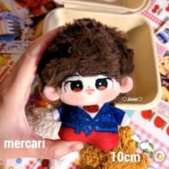 BTS ぬいぐるみ 10cm Jimin ジミン グク テテ ジン ホソク ホビ - メルカリ