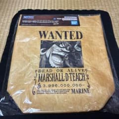 未開封品　ワンピース　手配書保冷バッグ　ティーチ