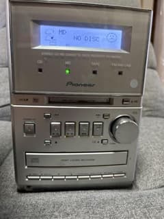 ジャンク】Pioneer CD/MD/カセット コンポ本体 XR-NM5MD - メルカリ