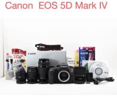 Canon EOS 5D Mark IV標準&望遠&単焦点トリプルレンズセット - メルカリ