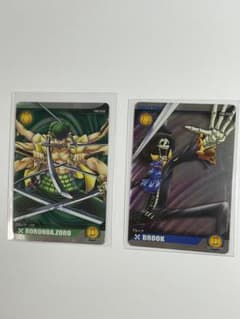 ㈱*店様 ONE PIECE WANTED CARDカード ロロノア・ゾロ ブルのサムネイル