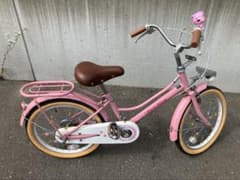 秋田市 引取り限定 子供自転車 18インチ 女子 丸石サイクル - メルカリ