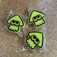 Splatoon Squid-shaped Sponge Set (3 pieces)